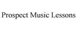 PROSPECT MUSIC LESSONS trademark