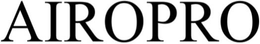 AIROPRO trademark