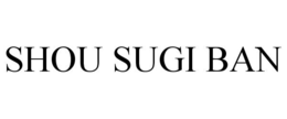 SHOU SUGI BAN trademark
