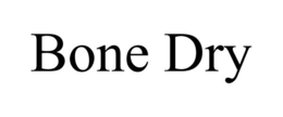 BONE DRY trademark