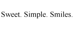SWEET. SIMPLE. SMILES. trademark