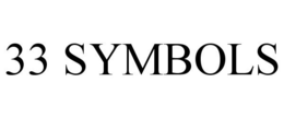 33 SYMBOLS trademark