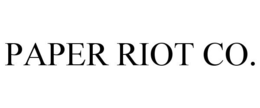 PAPER RIOT CO. trademark