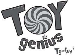 TOY GENIUS TG=FUN2 trademark