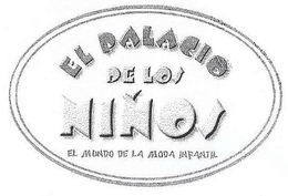 EL PALACIO DE LOS NIÑOS EL MUNDO DE LA MODA INFANTIL trademark