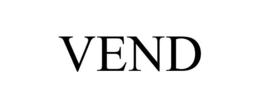 VEND trademark