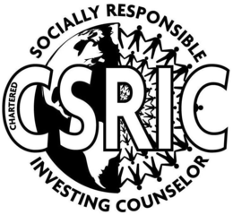 CSRIC CHARTERED SOCIALLY RESPONSIBLE INVESTING COUNSELOR trademark