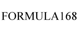 FORMULA168 trademark