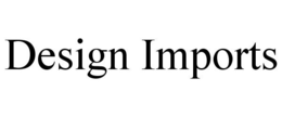 DESIGN IMPORTS trademark