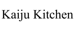 KAIJU KITCHEN trademark