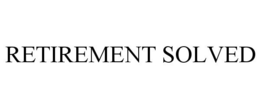 RETIREMENT SOLVED trademark