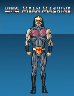 KING MEAN MACHINE trademark