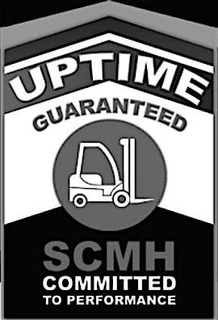UPTIME GUARANTEED SCMH COMMITTED TO PERFORMANCE trademark