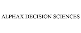 ALPHAX DECISION SCIENCES trademark
