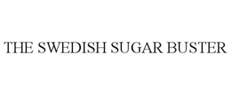 THE SWEDISH SUGAR BUSTER trademark