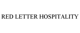 RED LETTER HOSPITALITY trademark