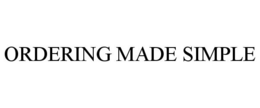 ORDERING MADE SIMPLE trademark
