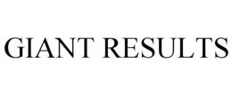 GIANT RESULTS trademark