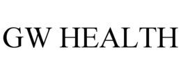 GW HEALTH trademark