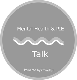 MENTAL HEALTH & PIE TALK POWERED BY I'MINDFUL trademark