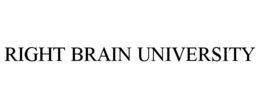 RIGHT BRAIN UNIVERSITY trademark