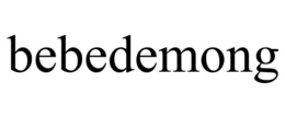 BEBEDEMONG trademark