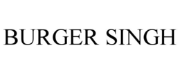 BURGER SINGH trademark