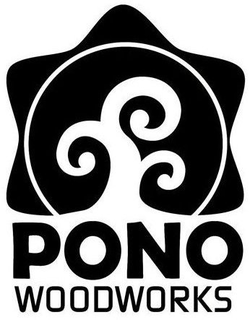 PONO WOODWORKS trademark