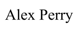 ALEX PERRY trademark