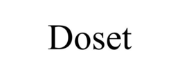 DOSET trademark