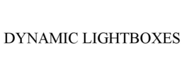 DYNAMIC LIGHTBOXES trademark