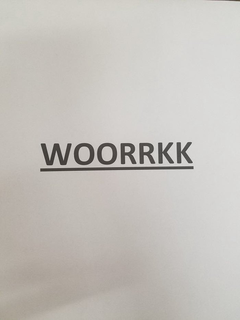 WOORRKK trademark