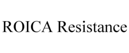 ROICA RESISTANCE trademark