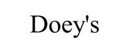 DOEY'S trademark