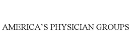 AMERICA'S PHYSICIAN GROUPS trademark