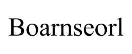 BOARNSEORL trademark