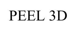 PEEL 3D trademark