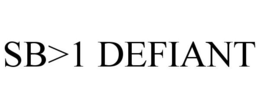 SB>1 DEFIANT trademark