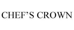 CHEF'S CROWN trademark