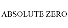 ABSOLUTE ZERO trademark
