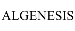 ALGENESIS trademark