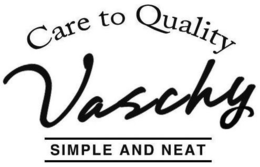 VASCHY CARE TO QUALITY SIMPLE AND NEAT trademark