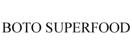BOTO SUPERFOOD trademark