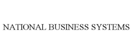 NATIONAL BUSINESS SYSTEMS trademark