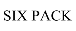 SIX PACK trademark