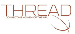 THREAD CONNECTING WOMEN OF THE NFL trademark