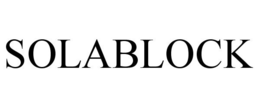 SOLABLOCK trademark