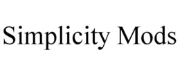 SIMPLICITY MODS trademark