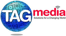 TAG MEDIA SOLUTIONS FOR A CHANGING WORLD trademark