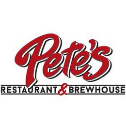 PETE'S RESTAURANT & BREWHOUSE trademark